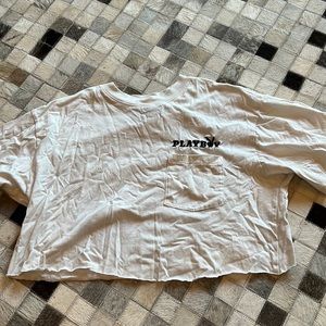 Pacsun crop top, front pocket, small